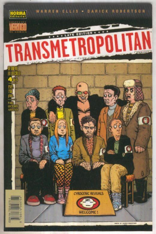 Norma: Coleccion Vertigo No.99: TRANSMETROPOLITAN no.04 - De nuevo en la calle