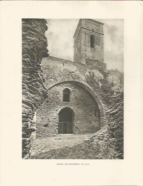 LAMINA 25254: Detalle del Monasterio de Sant Pere de Rodes