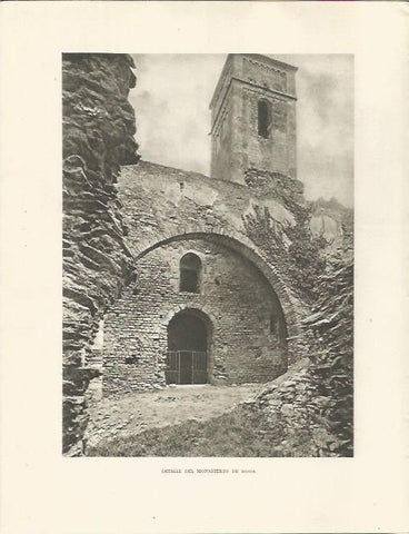 LAMINA 25254: Detalle del Monasterio de Sant Pere de Rodes
