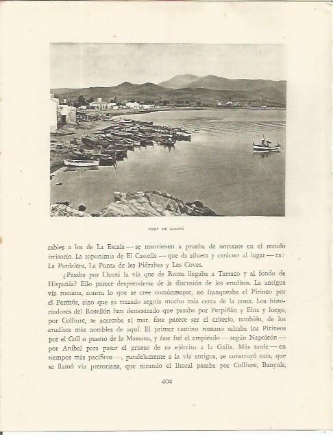 LAMINA 25261: Puerto de Llança