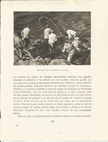 LAMINA 25218: Pescadores en Cadaques