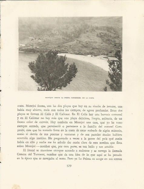 LAMINA 25238: Vista de Montjoi