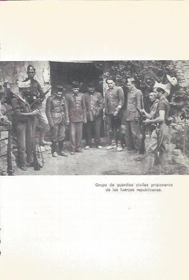 LAMINA 25328: Guardias civiles prisioneros de los republicanos