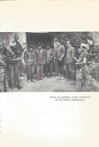 LAMINA 25328: Guardias civiles prisioneros de los republicanos