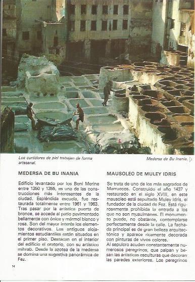 LAMINA 25300: Curtidores de piel en Fez