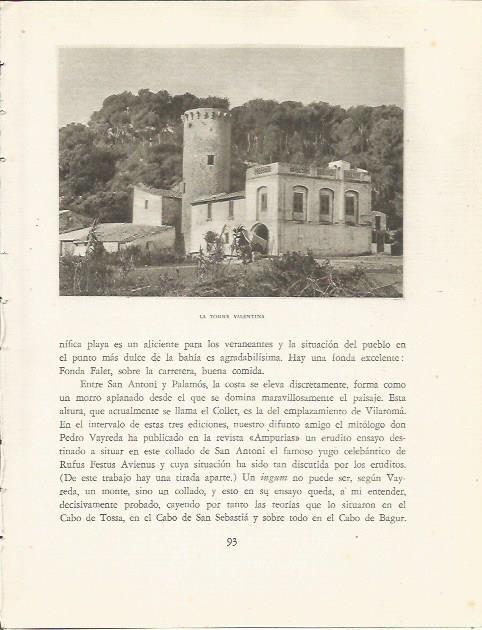 LAMINA 25124: Torre Valentina en Sant Antoni de Calonge