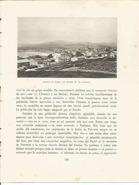 LAMINA 25127: Vista de Palamos