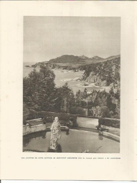 LAMINA 25096: Jardines de Santa Clotilde 