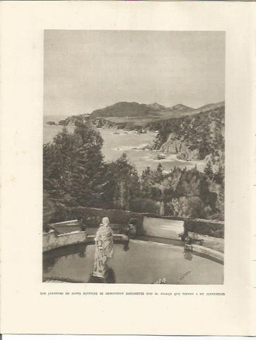 LAMINA 25096: Jardines de Santa Clotilde 