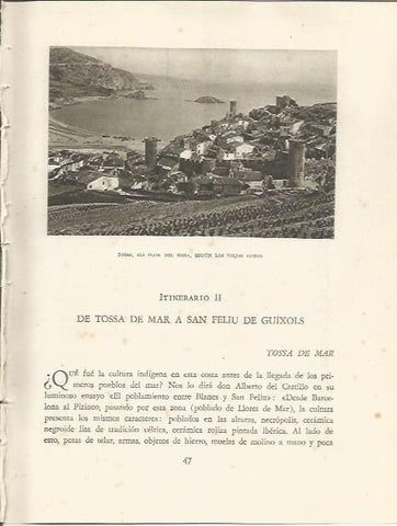 LAMINA 25106: Vista de Tossa de Mar