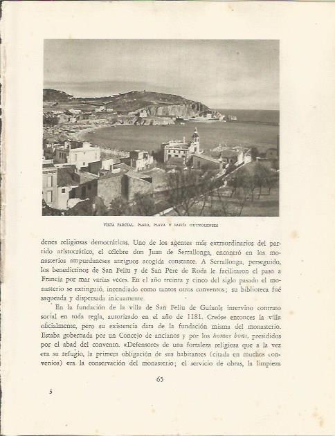 LAMINA 25112: Vista parcial de Sant Feliu de Guixols