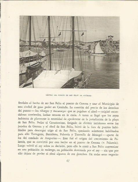 LAMINA 25113: Puerto de Sant Feliu de Guixols