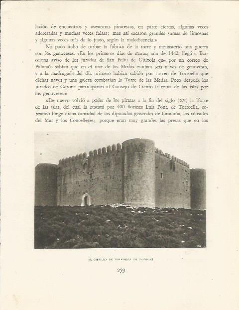 LAMINA 25194: Castillo de Torroella de Montgri
