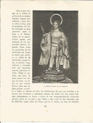 LAMINA 25162: Imagen de Sant Sebastia