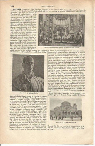 LAMINA ESPASA 37084: Autorretrato de Ardengo Soffici