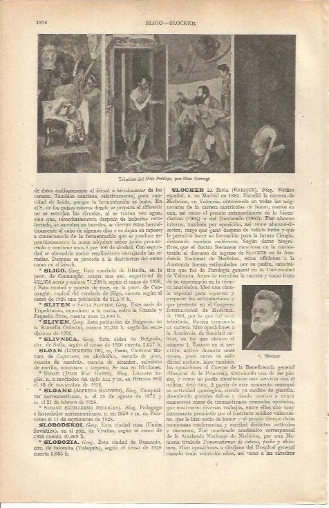 LAMINA ESPASA 37083: Triptico del Hijo Prodigo