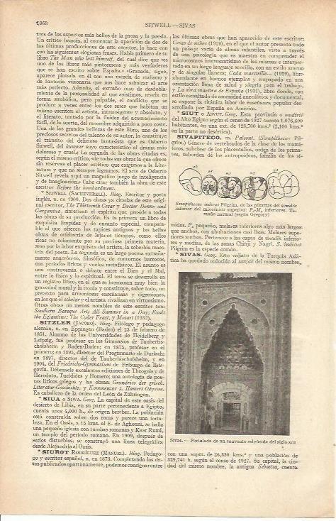 LAMINA ESPASA 37080: Convento Seleucida en Sivas, Turquia