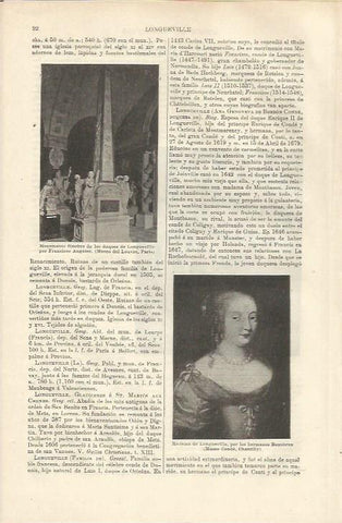 LAMINA ESPASA 37130: Madame de Longueville, por los hermanos Beaubrun