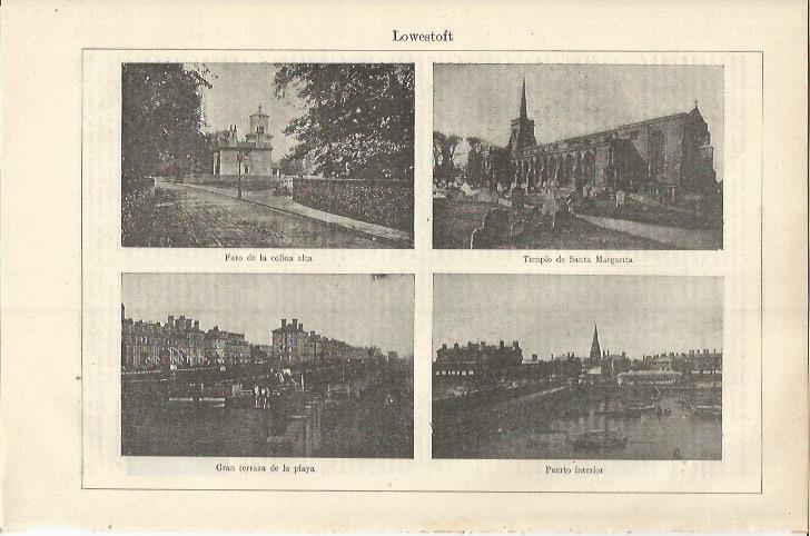 LAMINA ESPASA 37209: Vistas de Lowestoft