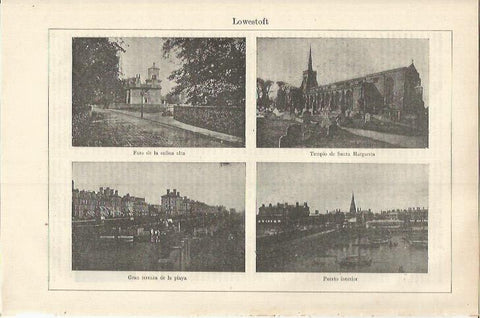 LAMINA ESPASA 37209: Vistas de Lowestoft