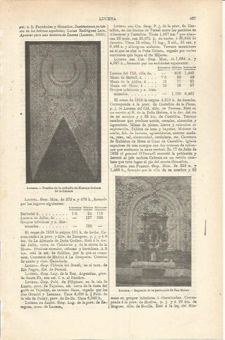 LAMINA ESPASA 37231: Pendon de la Cofradia de Nuestra Señora de la Cabeza de Lucena
