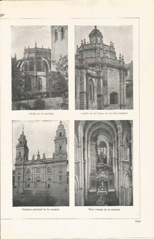 LAMINA ESPASA 37257: Catedral de Lugo