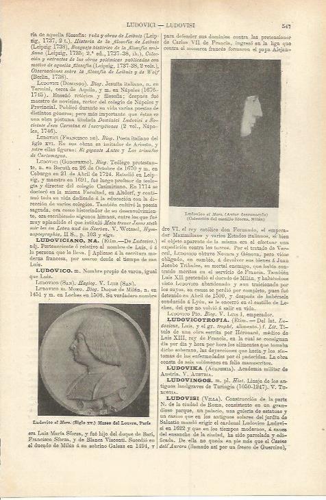 LAMINA ESPASA 37246: Ludovico el Moro