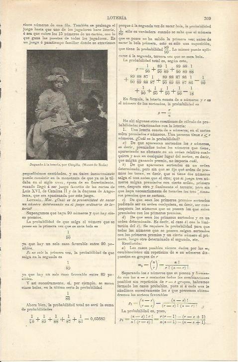LAMINA ESPASA 37186: Jugando a la loteria, por Chaplin
