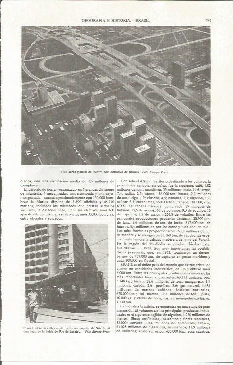 LAMINA ESPASA 36821: Centro administrativo de Brasilia 