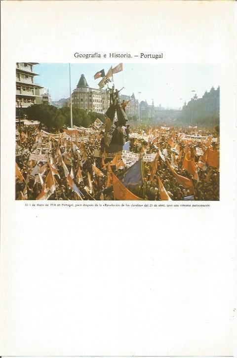 LAMINA ESPASA 36858: Manifestacion en Lisboa del 1 de Mayo