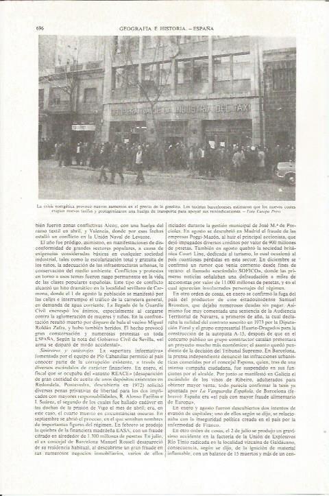 LAMINA ESPASA 36850: Huelga de taxistas en Barcelona