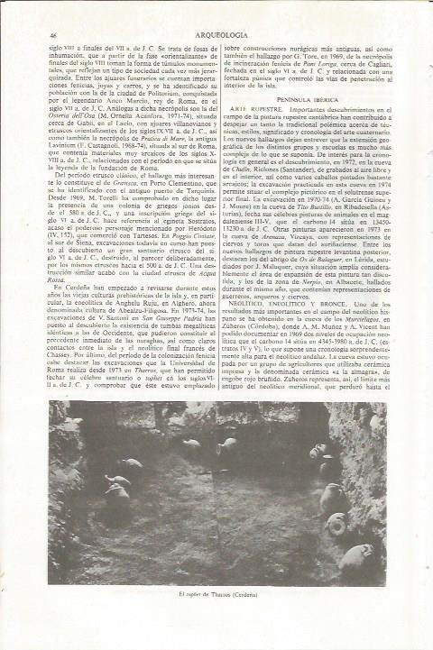 LAMINA ESPASA 36756: Tophet de Tharros en Cordoba