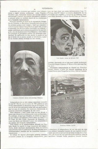 LAMINA ESPASA 36805: Retrato de Salvador Dali, por Tony Keeler