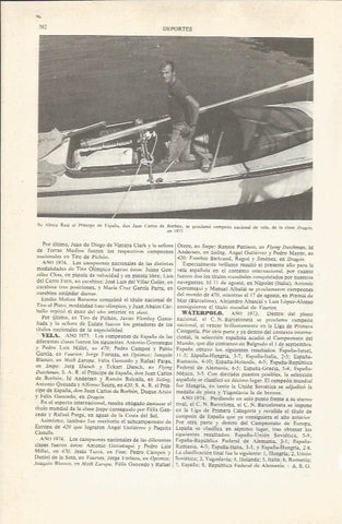 LAMINA ESPASA 36792: Juan Carlos de Borbon en 1973