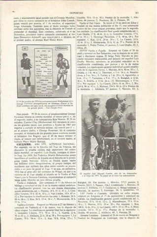 LAMINA ESPASA 36788: El ciclista Jose Manuel Fuente