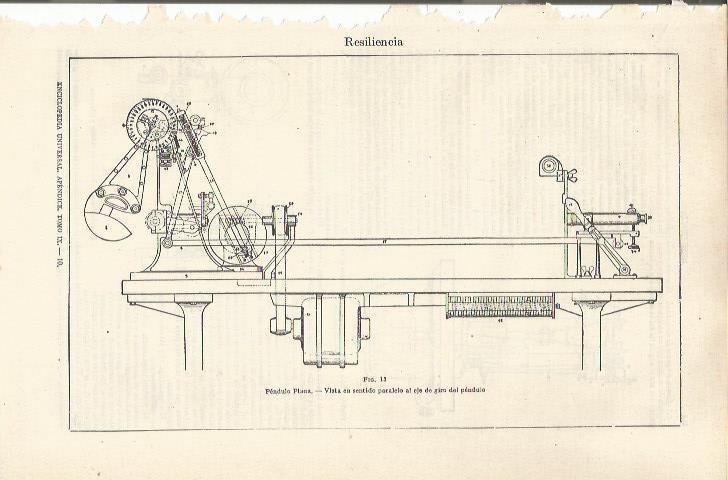 LAMINA ESPASA 36952: Pendulo Plana