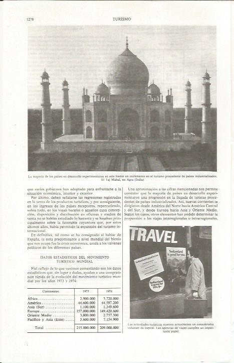 LAMINA ESPASA 36947: El Taj Majal