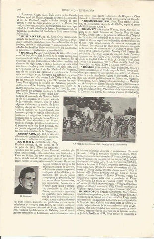 LAMINA ESPASA 36987: Feria de Sevilla en 1883, por E. Rumoroso