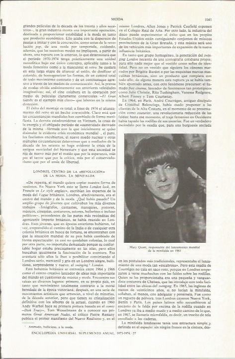 LAMINA ESPASA 36895: Mary Quant