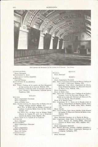 LAMINA ESPASA 36906: Sala Capitular de El Escorial
