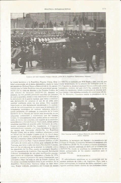 LAMINA ESPASA 36928: Entierro de Walter Ulbricht en Alemania
