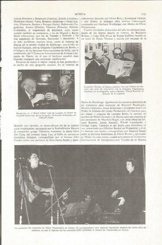 LAMINA ESPASA 36913: Concierto de Mikas Theodorakis en Atenas