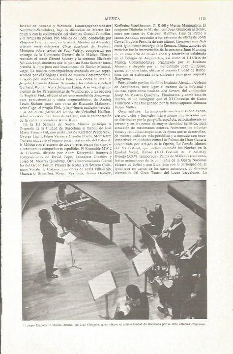 LAMINA ESPASA 36911: Grupo Diabolus in Musica