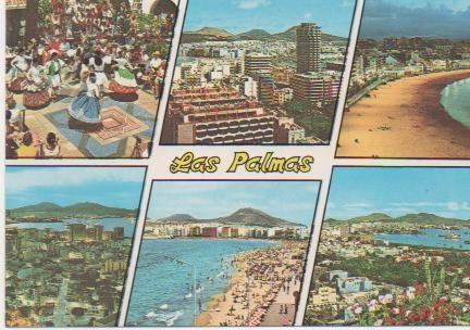 Postal E00071: Imágenes de las Palmas de Gran Canaria