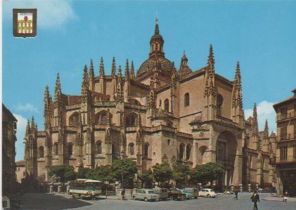 Postal E00055: Catedral de Segovia