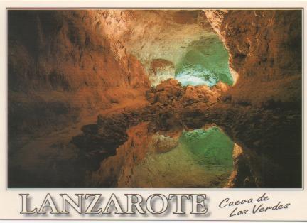 Postal E00076: Cueva los Verdes, Lanzarote