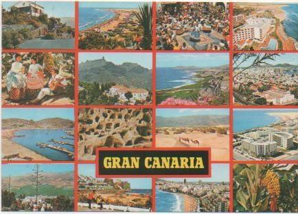 Postal E00078: Imágenes Gran Canaria