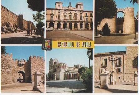 Postal E00049: Imágenes de Avila