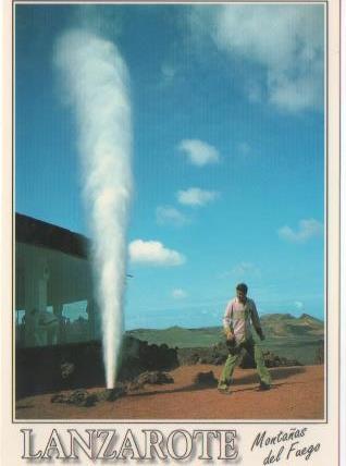 Postal E00047: Géiser Lanzarote