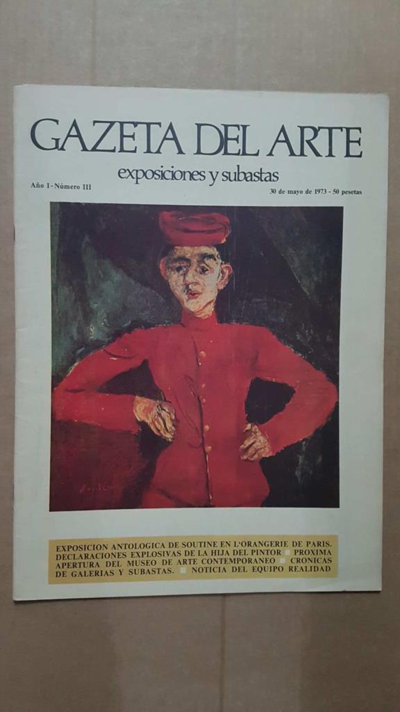 Gazeta del arte: Año I-Numero 03